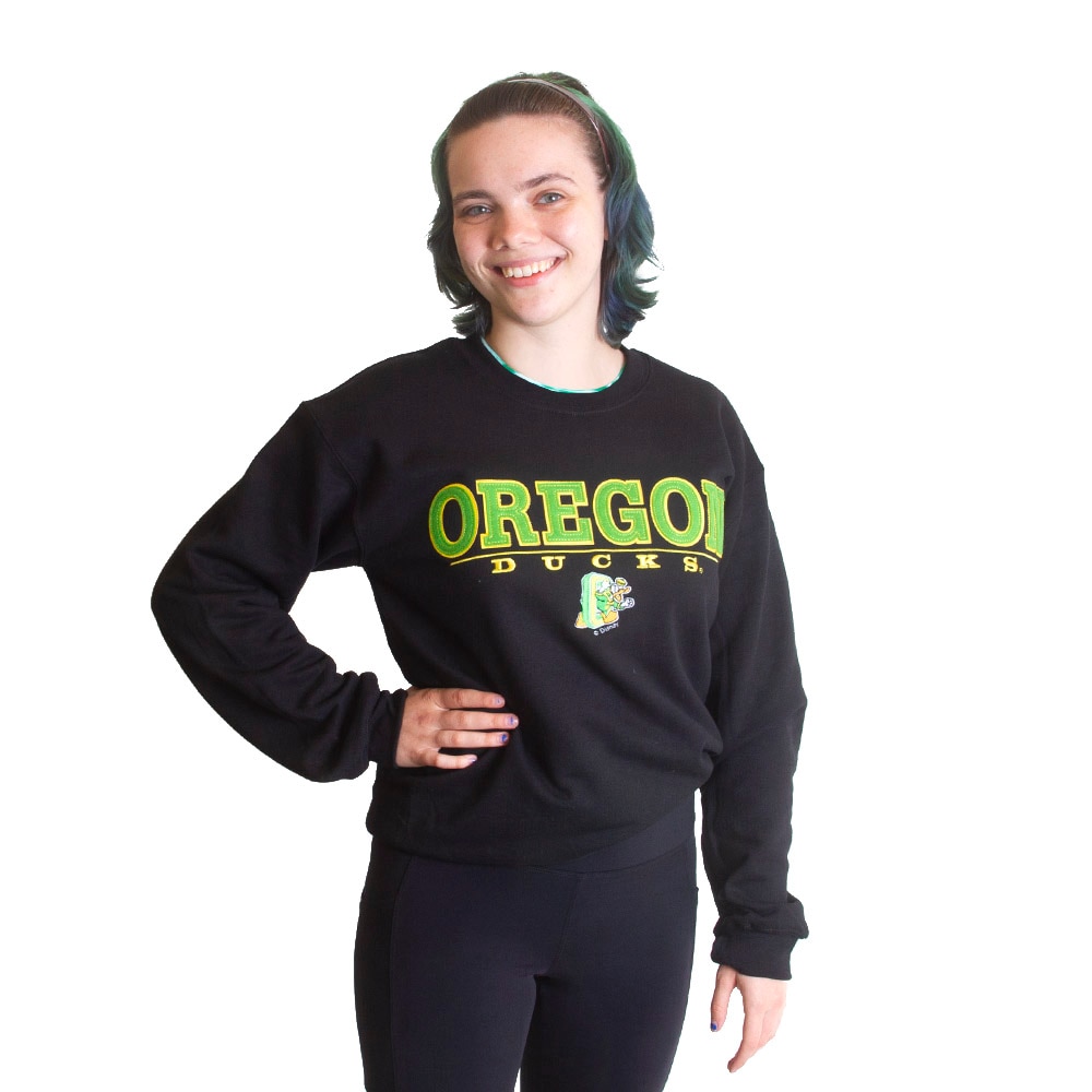 DTO, Blue 84, Black, Pullover, Cotton Blend, Men, Unisex, Baseball, Screen print/Applica, Sweatshirt, 484843